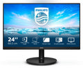 Philips Monitor 24" Full Hd Led V Line Nero Vga Hdmi 241V8L Schermo Piatto