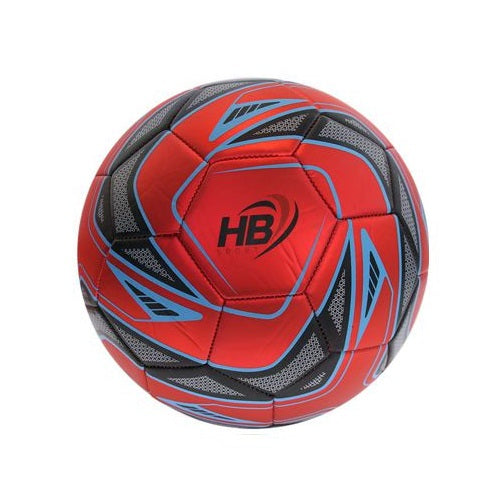 Pallone Calcio Palla Da Calcetto Football Misura 5 Regolamentare Ø 21 Cm - Rosso