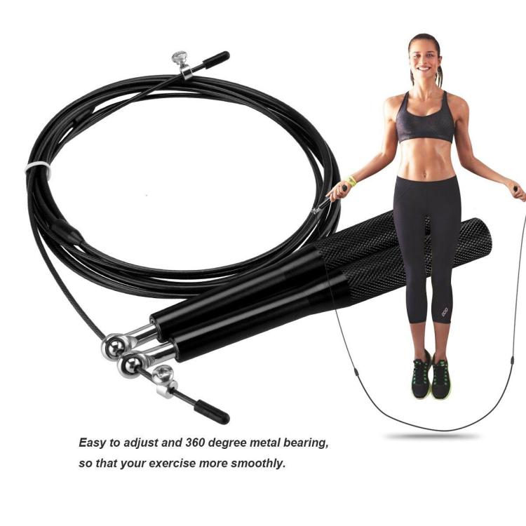 CORDA SALTO PER SALTARE PRO ACCIAIO PVC CARDIO MMA CROSSFIT BOXING FITNESS BLU