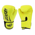 Hb Guantoni Da Boxe Coppia Guanti Pugilato Bambini Per Allenamento Sacco Gialli
