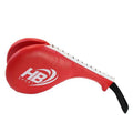 Hb Colpitore Doppio Paracolpi Taekwondo Karate Arti Marziali Kick Boxing Rosso