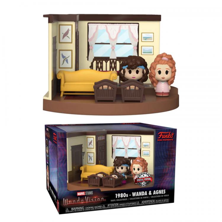 Funko Pop ! Marvel Studios Wandavision - 1980S Wanda & Agnes Special Edition