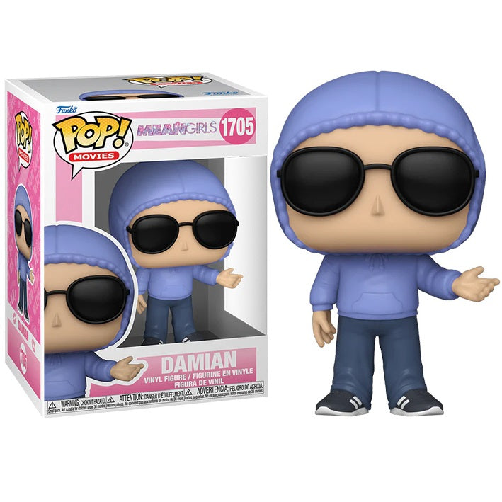 Funko Pop ! Movies - Mean Girls (1705) Damian Vinyl Figure 9Cm Statuetta
