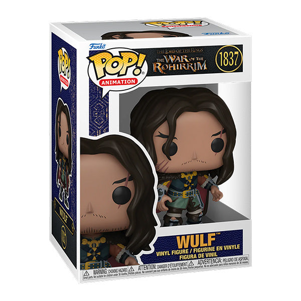Funko Pop ! Lord Of The Rings - War Of The Rohirrim (1837) Wulf Vinyl Figure 9Cm