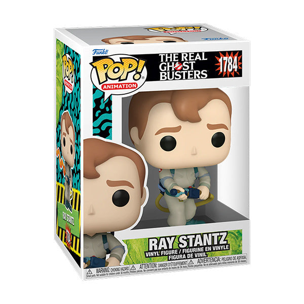 Funko Pop ! Animation - The Real Ghost Busters (1784) Ray Stantz Figure 9Cm