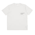 T-shirt Print Pocket Uomo Ecru