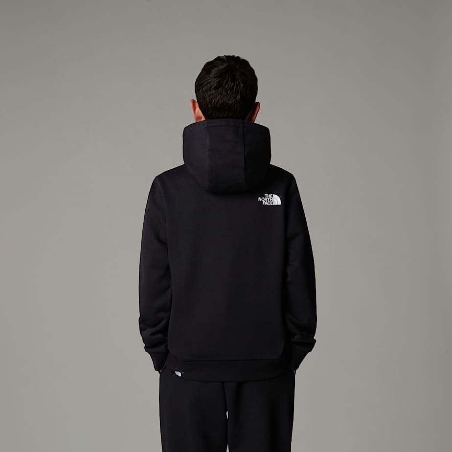 Maglia Simple Dome Hoodie Junior Black