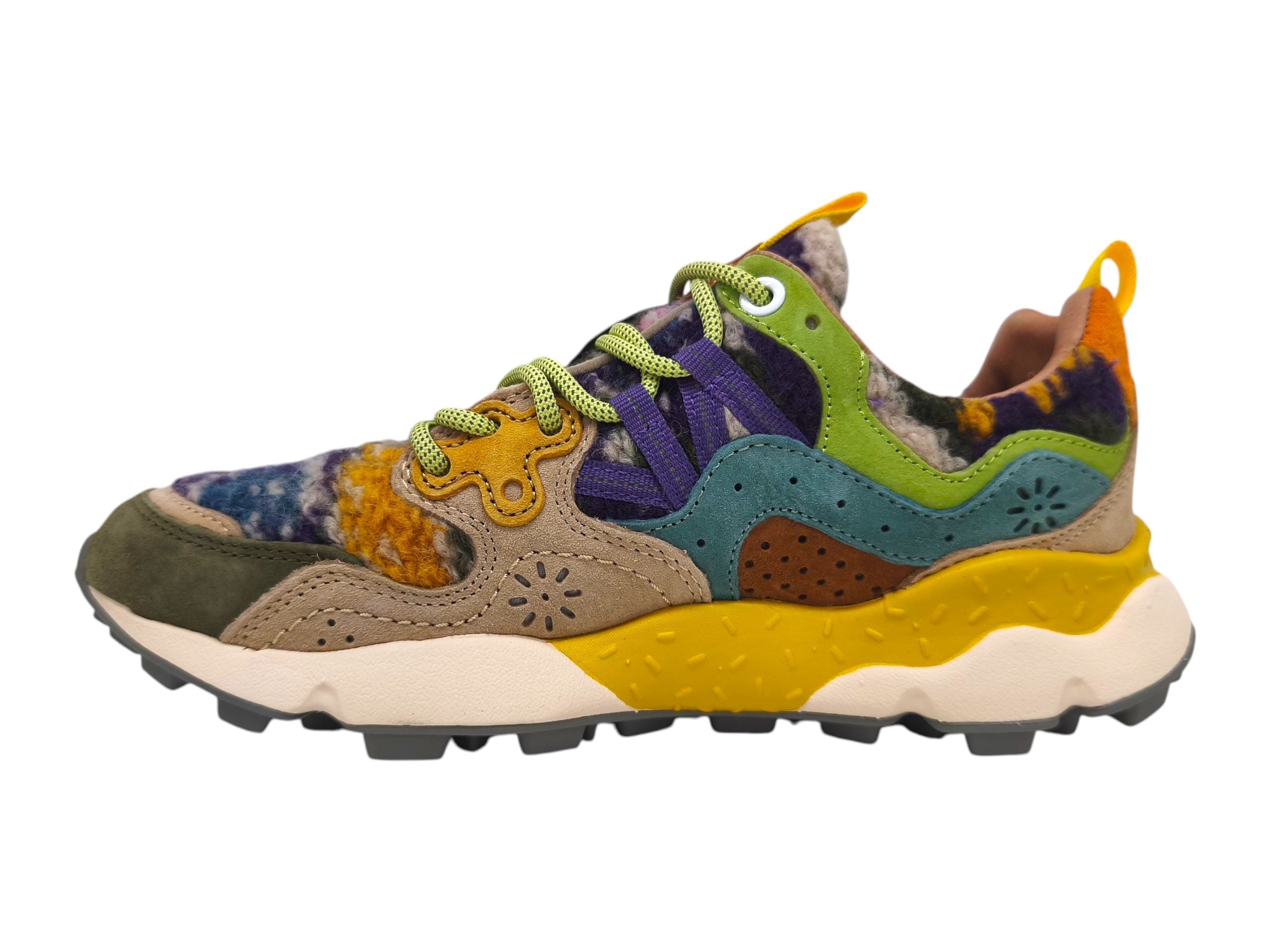 Scarpe Yamano 3 Teddy Donna Grey/Taupe/Dark Green