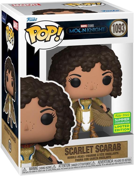 Funko Pop ! Marvel Studios Moon Knight (1093) Scarlet Scarab Limited Edition