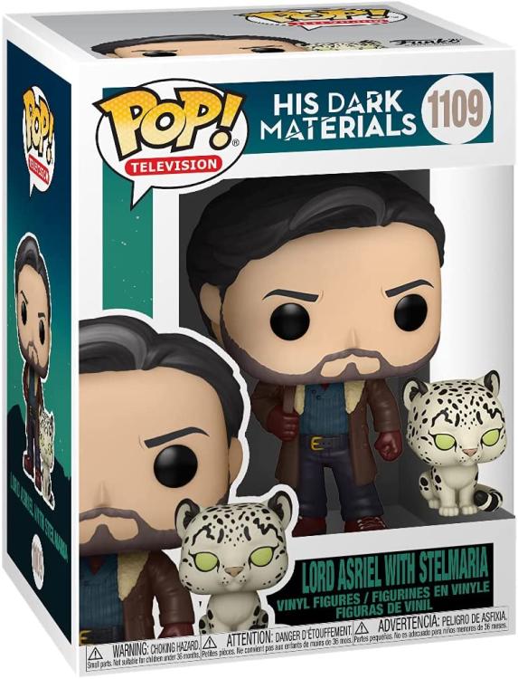 Funko Pop ! Television - His Dark Materials - (1109) Asriel With Stelmaria Vinyl