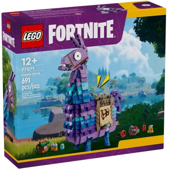 Lego - Fortnite 77071 (Supply Llama) Lama Delle Scorte Costruzione da 691 pz 12+