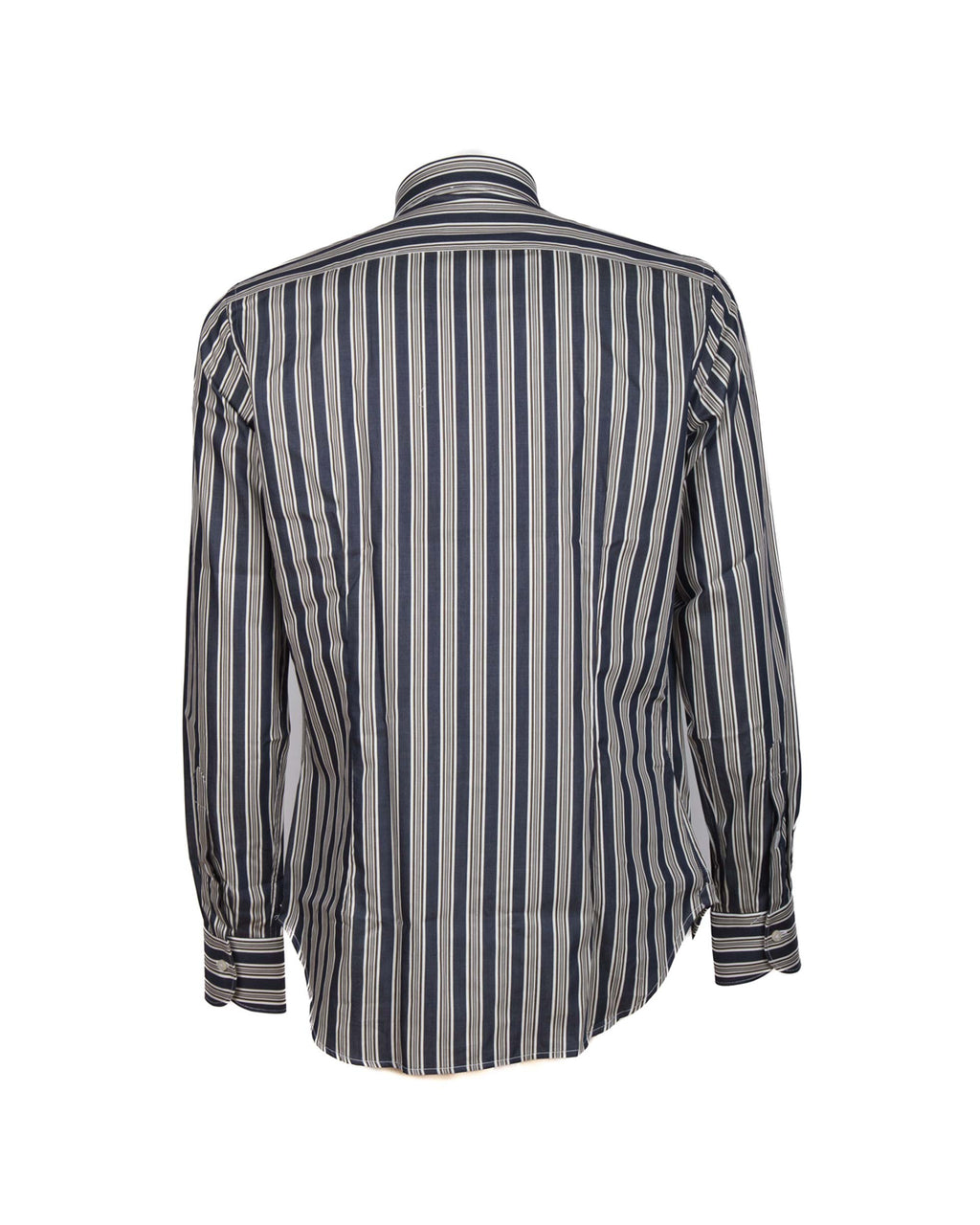 CAMICIA SLIM GIO' BLU E MORO
