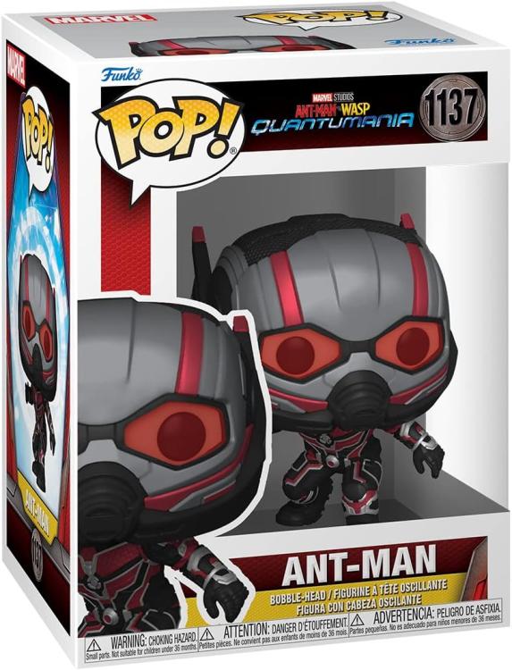 Funko Pop ! Marvel Ant-Man &  Wasp Quantumania - (1137) Ant-Man Figure Vinyl 9Cm