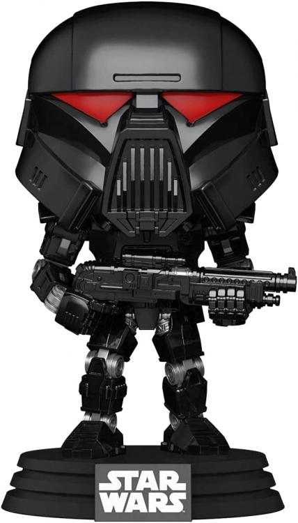 Funko Pop Star Wars Mandalorian Dark Trooper (466) Statuetta Vinyl Action Figure