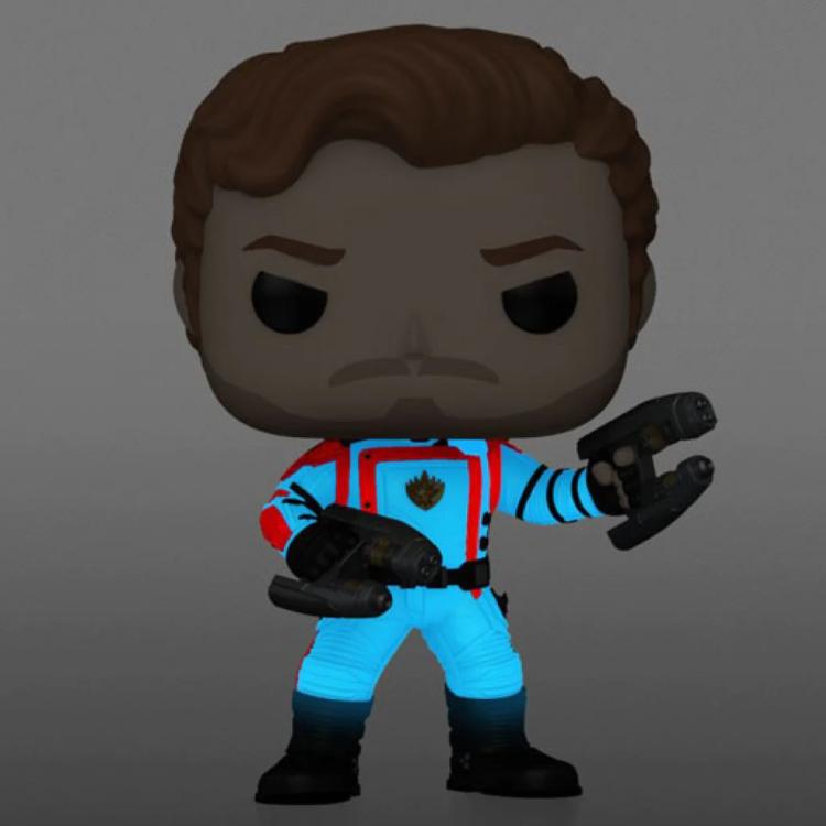 Funko Pop ! Marvel - Guardians Of The Galaxy Vol. 3 (1201) Star-Lord Gitd Exm