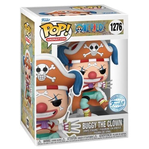 Funko Pop ! Animation - One Piece (1276)  Buggy The Clown Special Edition 9cm