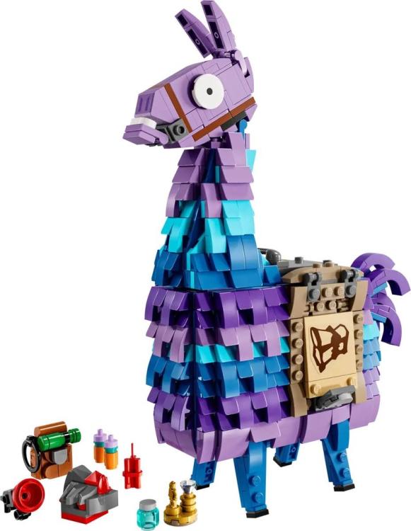 Lego - Fortnite 77071 (Supply Llama) Lama Delle Scorte Costruzione da 691 pz 12+
