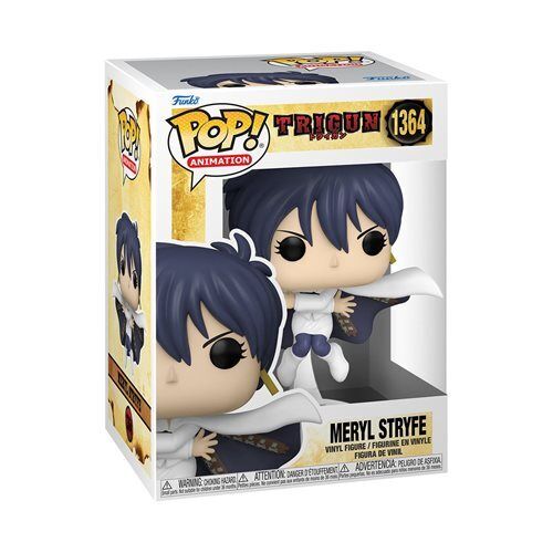 Funko Pop ! Animation Trigun S1 - (1364) Meryl Stryfe Vinyl Figure 9Cm In Stock