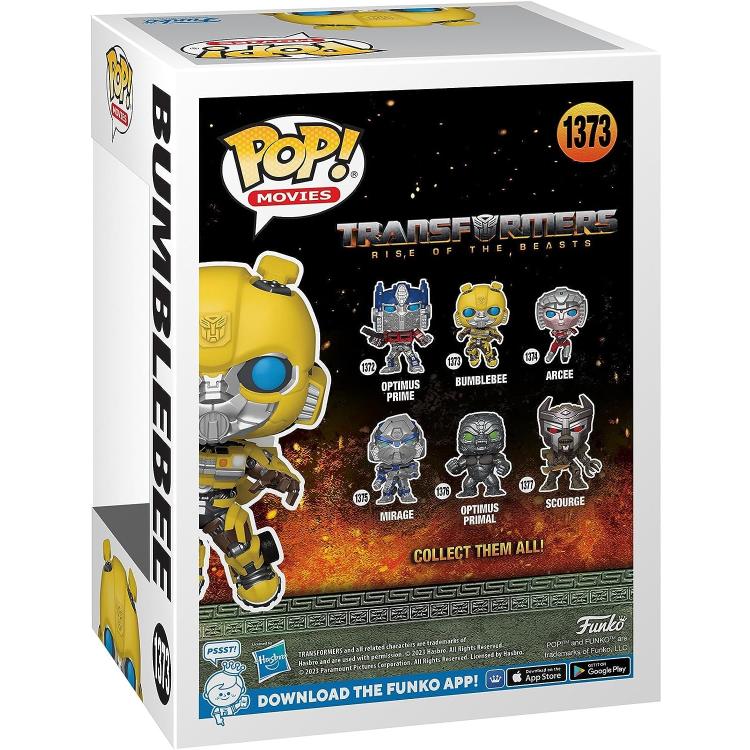 Funko Pop ! Movies Transformers Rise Of The Beasts - (1373) Bumblebee Figure 9Cm