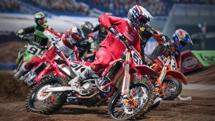 Monster Energy Supercross Ps4 Videogioco Italiano Playstation 4 Nuovo Sigillato