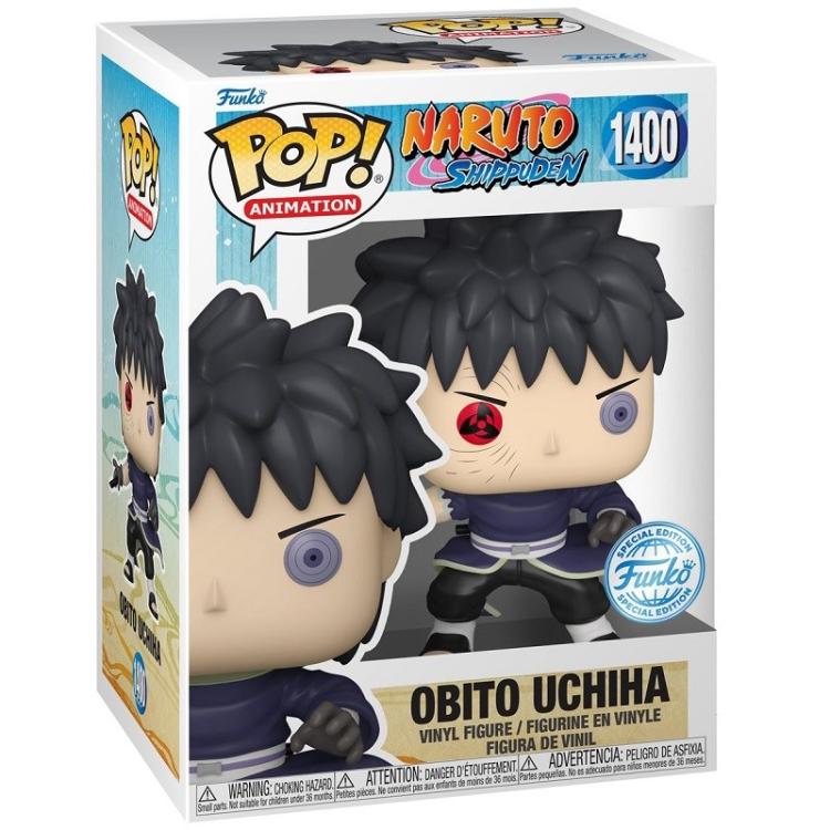 Funko Pop ! Animation - Naruto Shippuden (1400) Obito Uchiha (Unmasked) Special