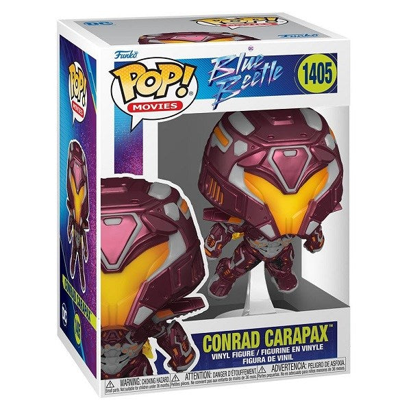 Funko Pop ! Movies - Blue Beetle - (1405) Conrad Carapax Vinyl Figure 9Cm