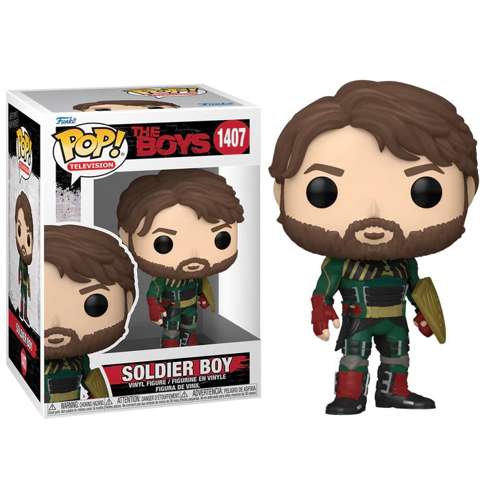 Funko Pop ! Television - The Boys (1407) Soldier Boy Vinyl Figure 9Cm