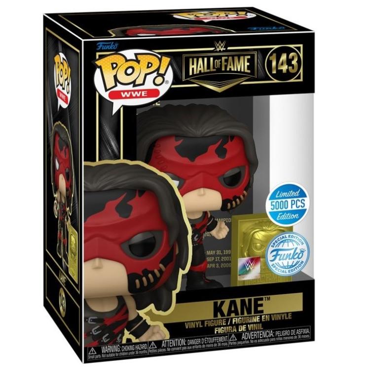 Funko Pop ! Wwe - Hall Of Fame (143) Kane - Limited Edition - Vinyl Figure 9Cm