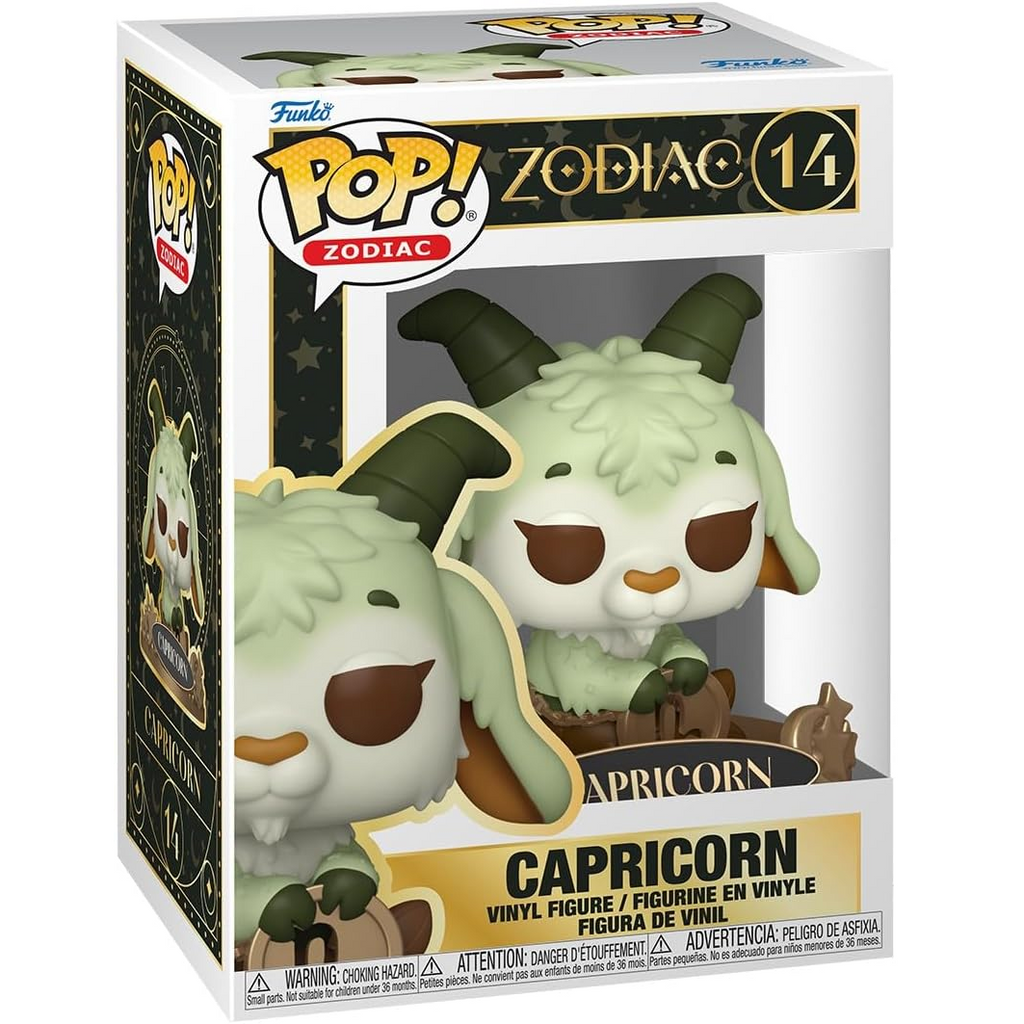 Funko Pop ! Zodiac (14) Capricon- Vinyl Figure Statuetta Capricorno Collezione Vinile (Dic)