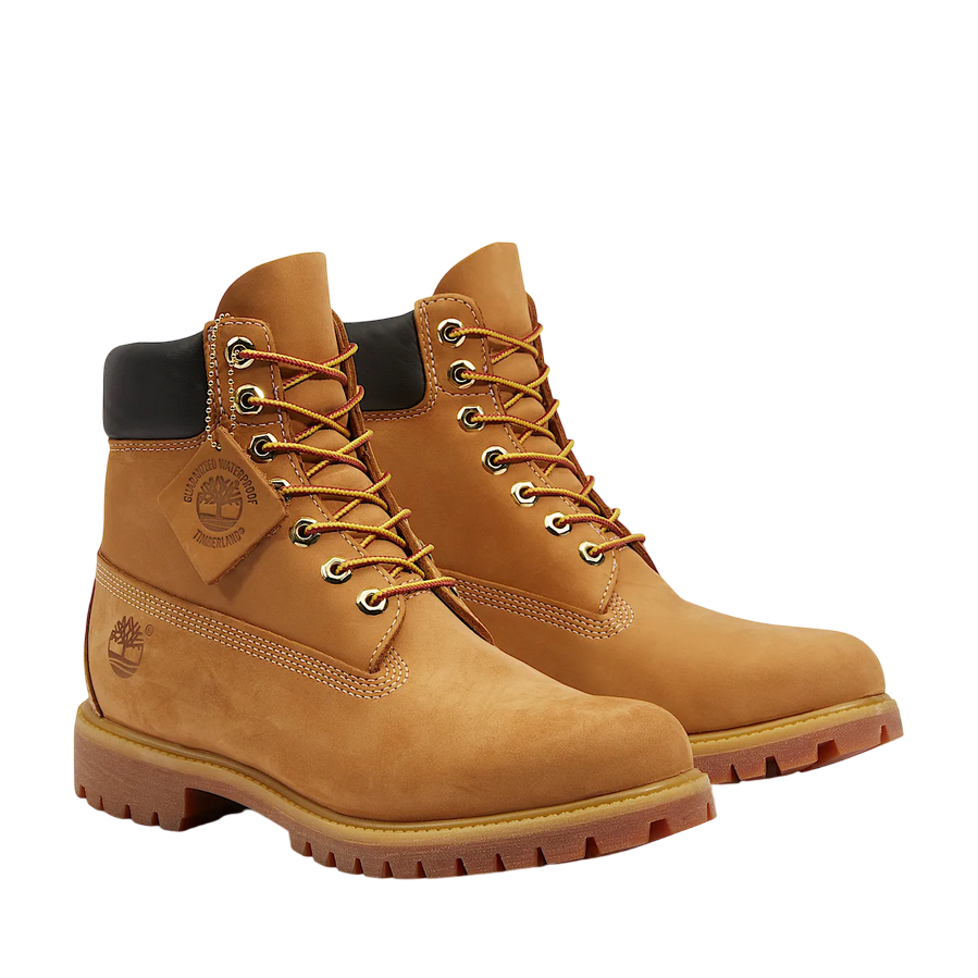 Timberland Premium 6-Inch TB110061713 Wheat Giallo Stivale Impermeabile Uomo