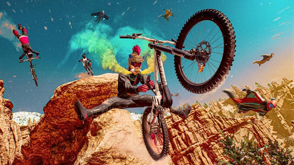 Riders Republic Ps4 Gioco Playstation 4 Bici Skateboard Moto Sci Gioco Italiano