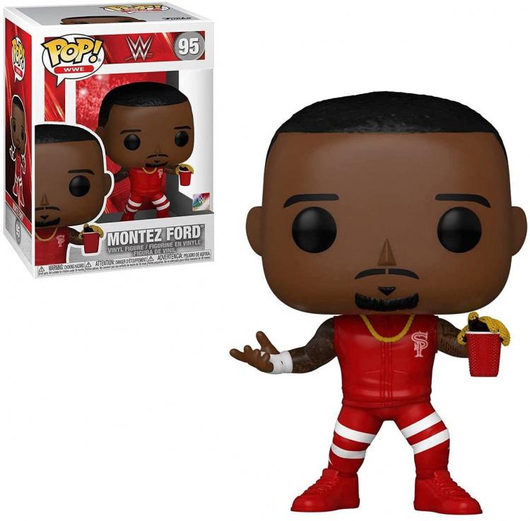 Funko Pop Wwe - Montez Ford (95) Statuetta Wrestling Da Collezione Vinyl Figure