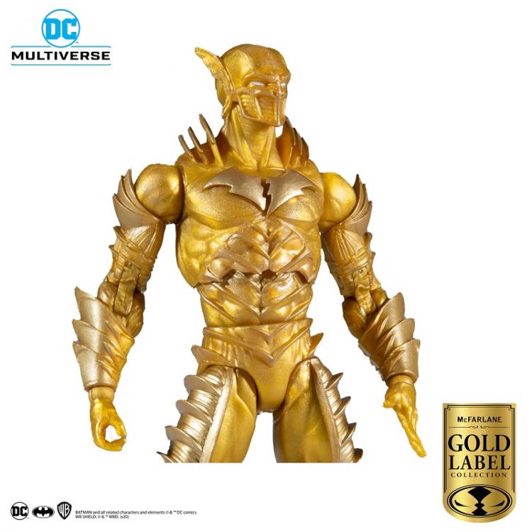 DC MULTIVERSE THE FLASH HEART -52 DARK - GOLD LABEL STATUA FIGURE McFARLANE 18cm