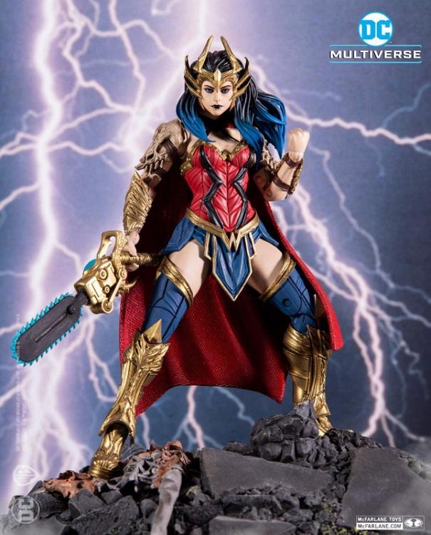 DC MULTIVERSE WONDER WOMAN KING DARK NIGHTS DEATH METAL McFARLANE STATUA FIGURE