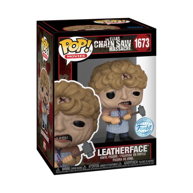 Funko Pop  ! Movies Horror The Texas Chain Saw Massacre - (1673) Leatherface 9Cm
