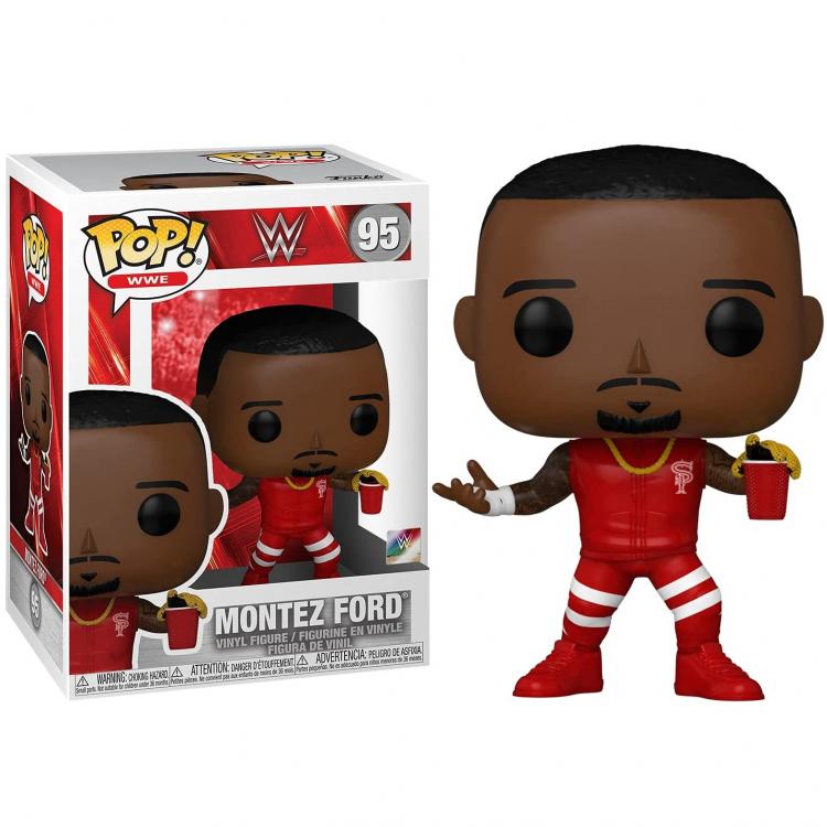 Funko Pop Wwe - Montez Ford (95) Statuetta Wrestling Da Collezione Vinyl Figure