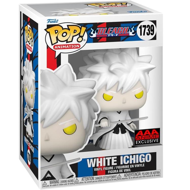 Funko Pop ! Animation - Bleach (1739) White Ichigo - Special Edition Figure 9Cm
