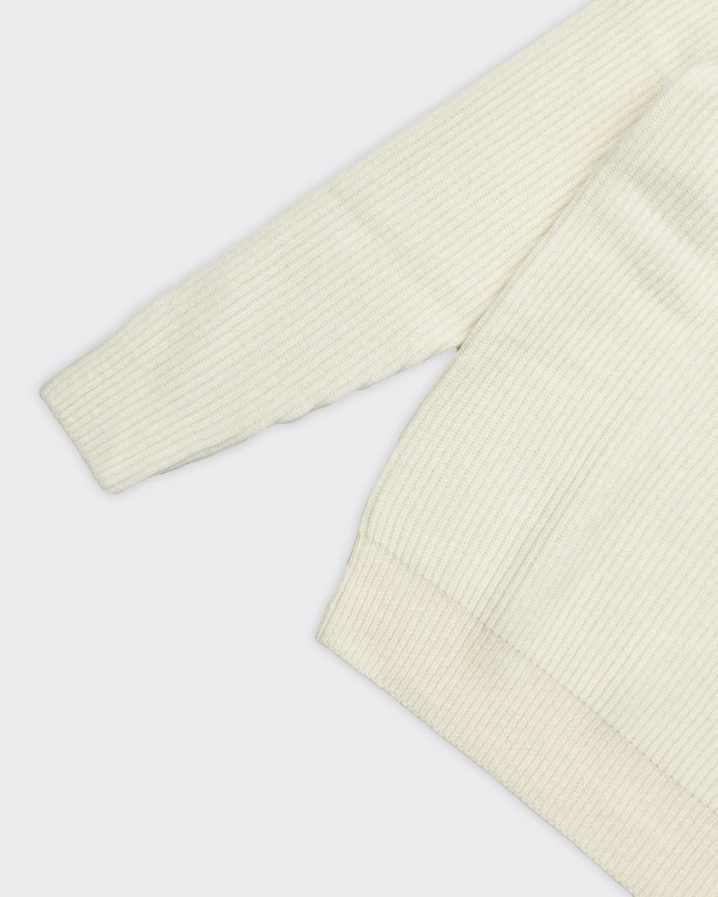 Maglione Eddie Knit Rib Rollneck Avorio