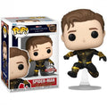 Funko Pop ! Spider Man No Way Home - Spider-Man 1073 Tuta Nera Oro Unmasked