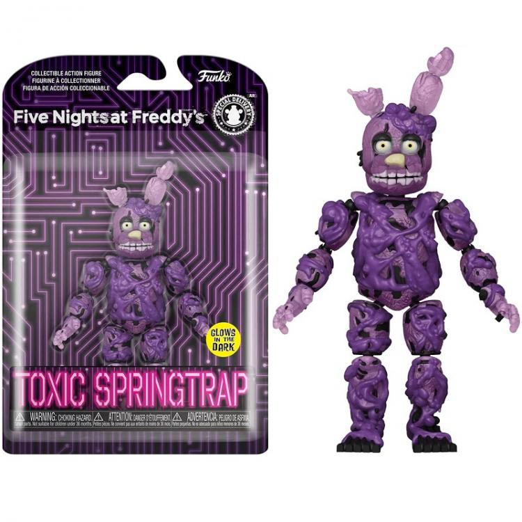 Funko Pop ! Five Nights At Freddy'S - Toxic Springtrap Glows In The Dark Violet