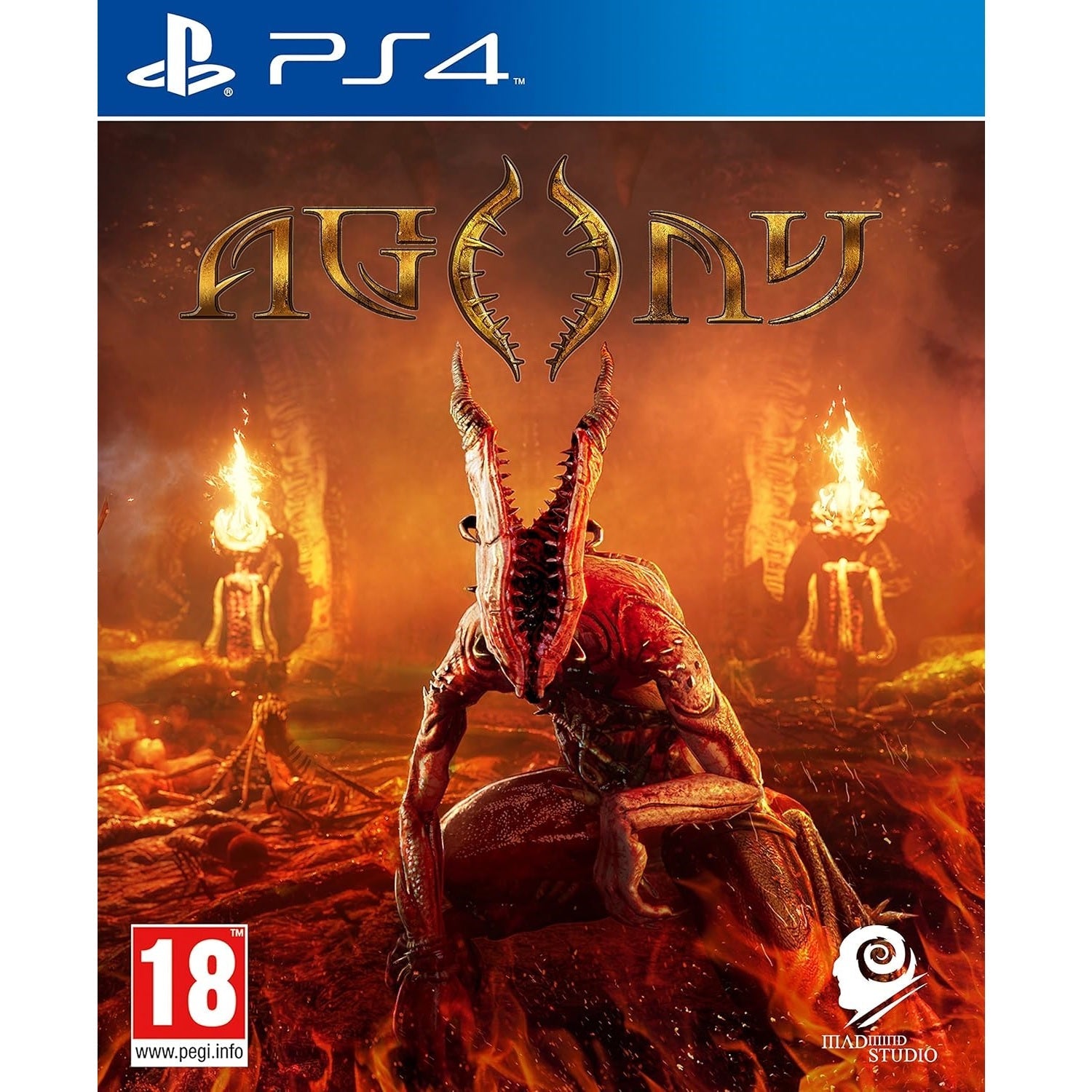 Videogioco Agony Ps4 Gioco Sony Play Station 4 Italiano Horror Ufficiale Nuovo