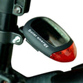 Luce Led Ad Energia Solare Faro Posteriore Bici Fanale Attacco Universale Rosso