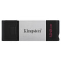 Kingston Pendrive 128Gb Otg Dt80/128Gb Usb Type C 3.2 Silver Chiavetta Usb