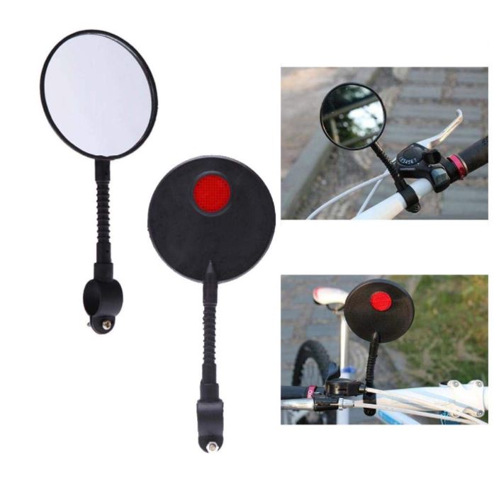 2pz Specchietti Bici Retrovisore Catarifrangente Specchio Per Bicicletta |Xc1625