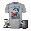 Funko Pop Dc Collection By Jim Lee Superman 278 + T Shirt M Special Edition Hero