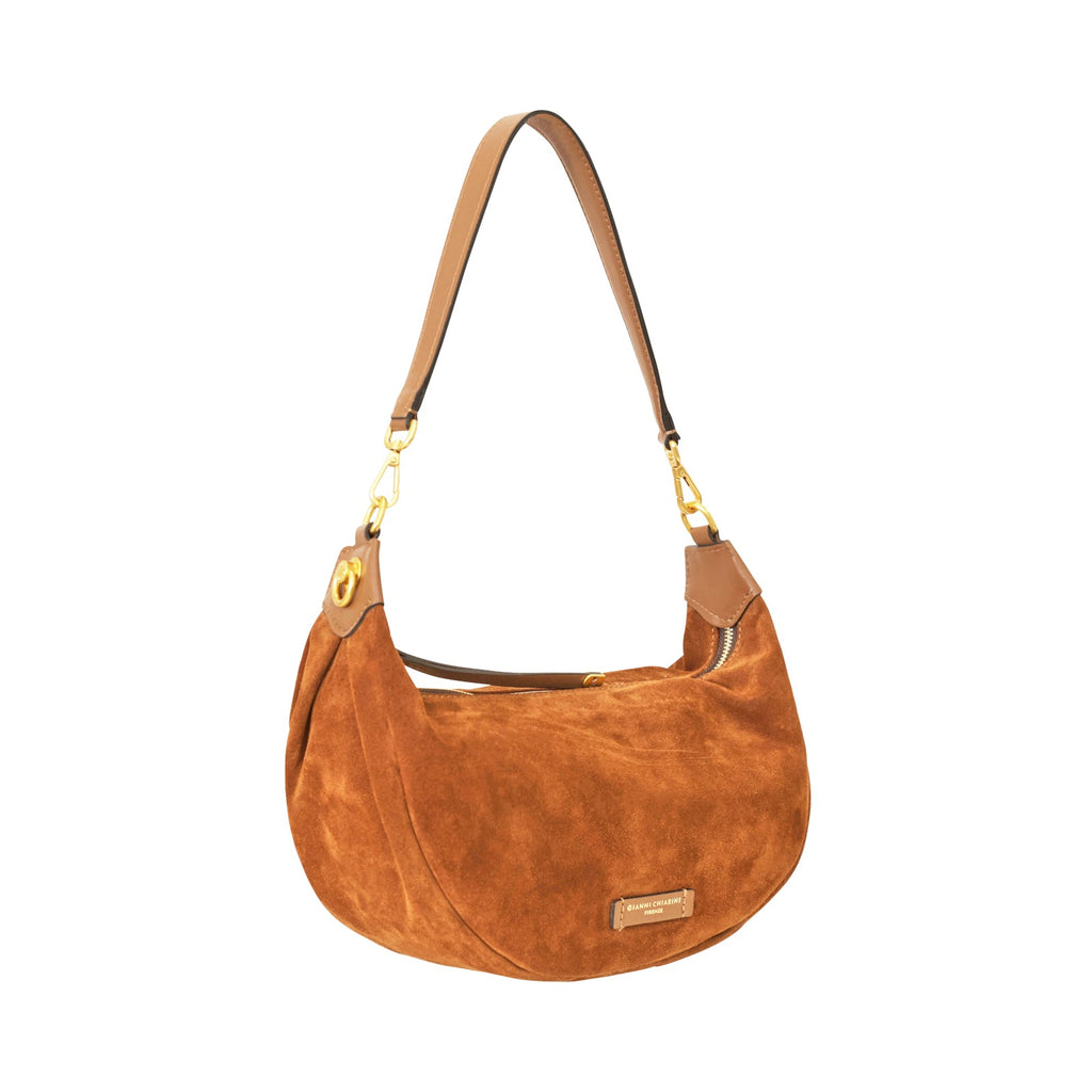 BORSA A SPALLA CUOIO
