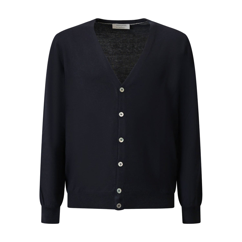 CARDIGAN BLU