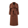 TRENCH MARRONE