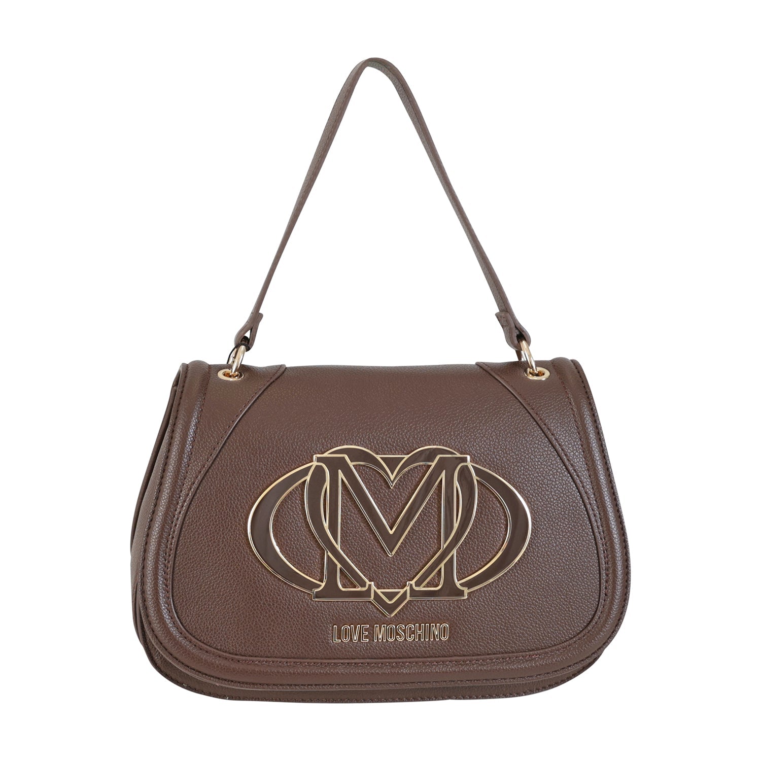 BORSA A MANO MARRONE