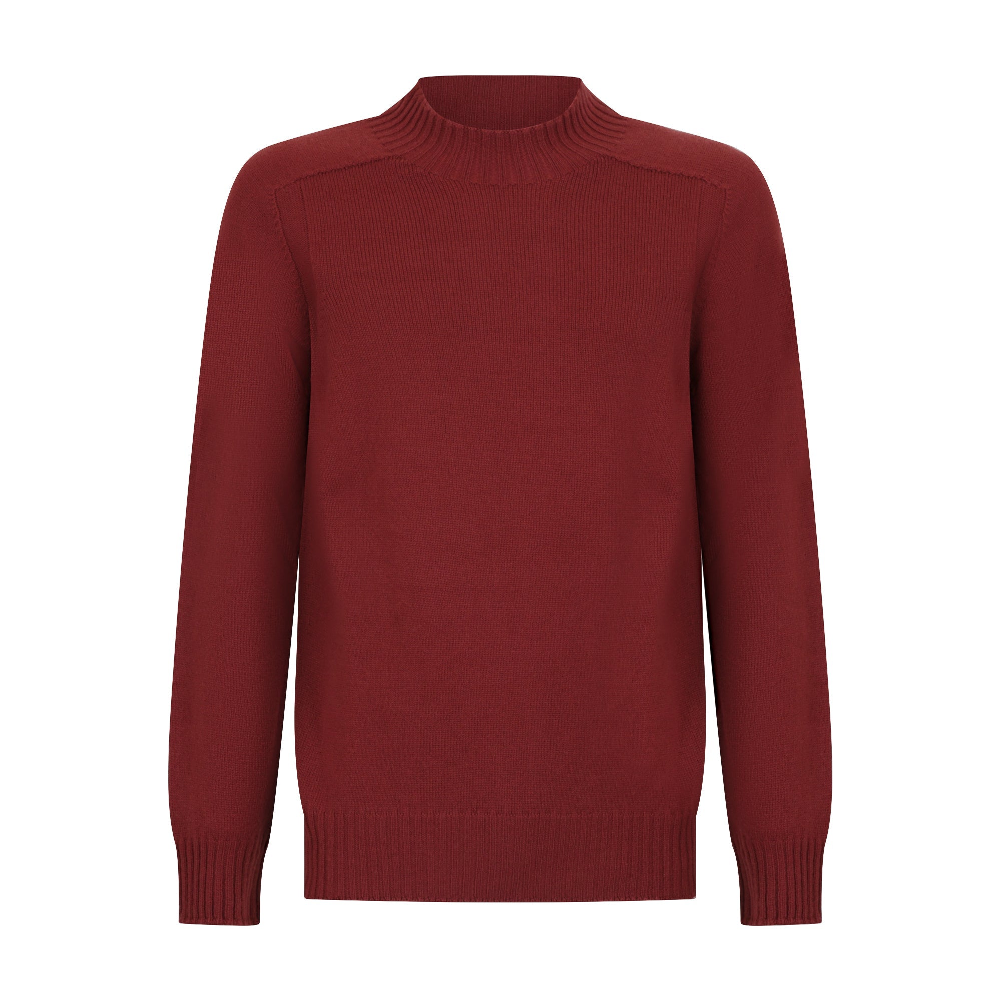MAGLIA LUPETTO MATTONE